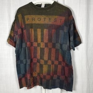 Protest Multicolor Short Sleeve Men's Tee